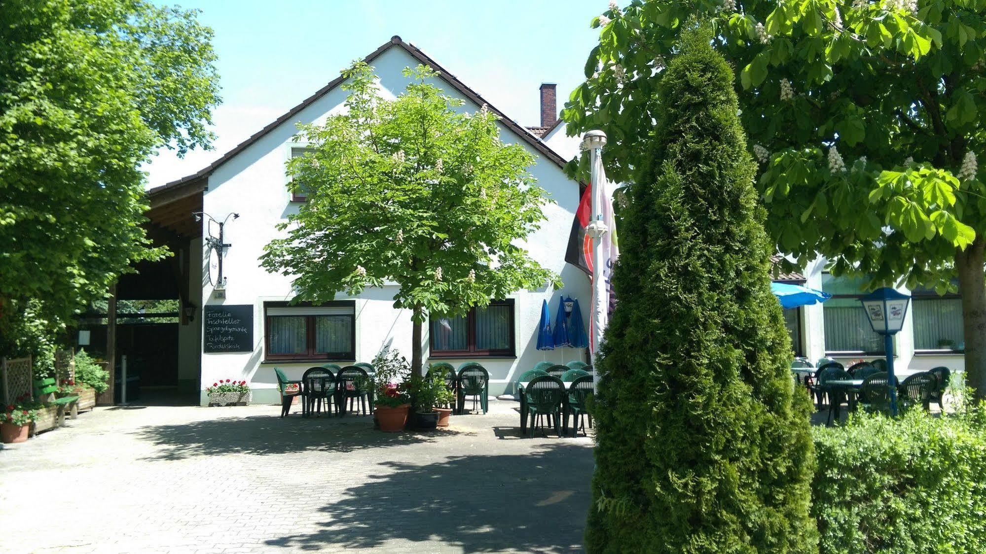 Gasthaus Pension Rezatgrund Windsbach 외부 사진